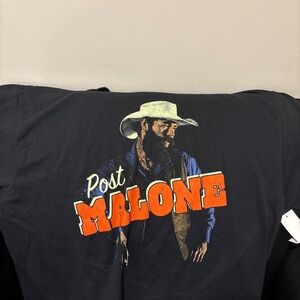 NEW Post Malone Graphic Tee - Black